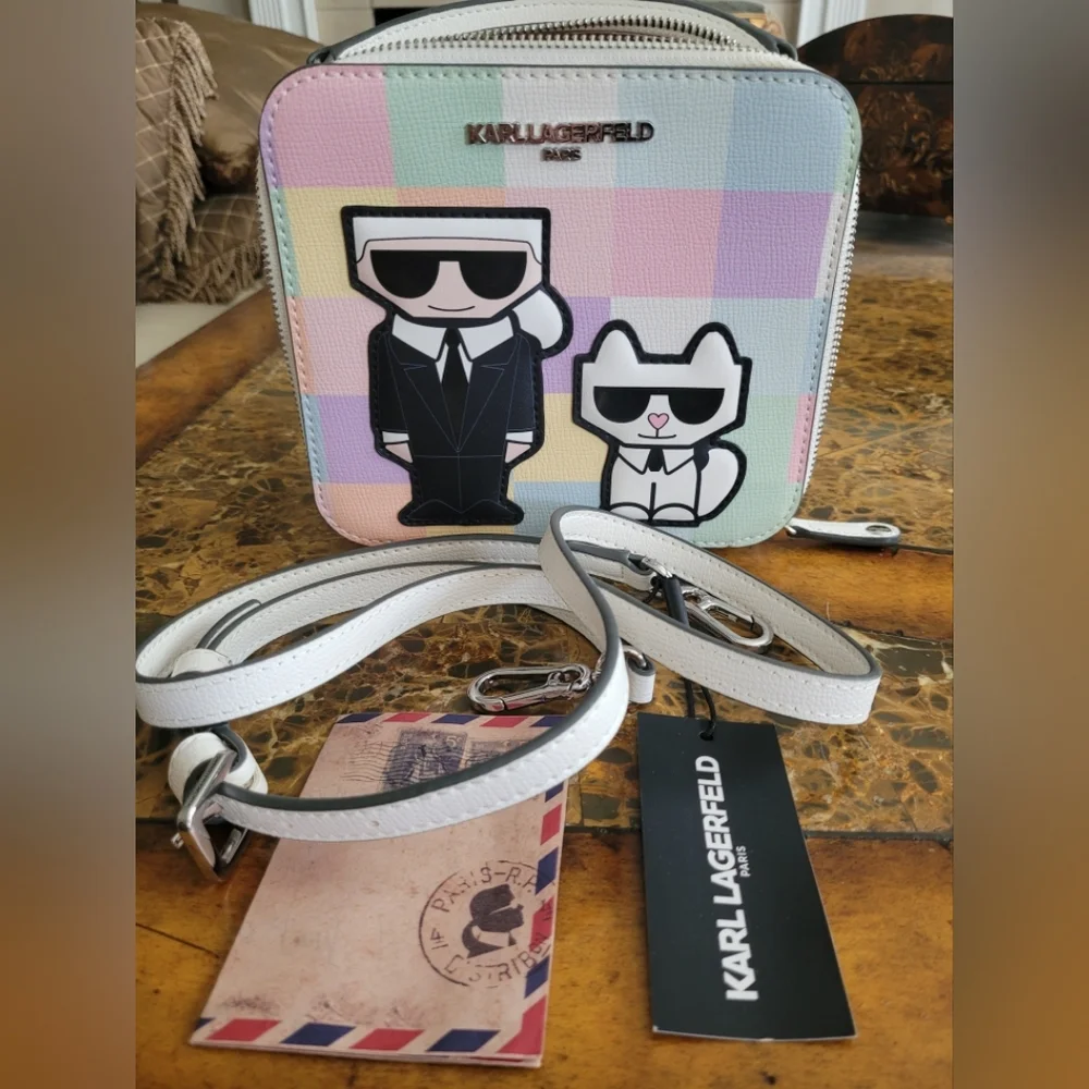 Karl Lagerfeld Multicolor Crossbody Bag - Picture 7 of 9